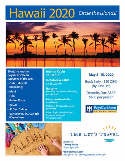 TMB Lets Travel - Circle the Hawaiian Islands 2020